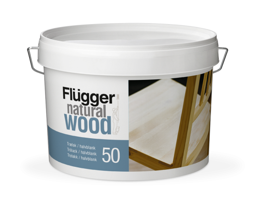 Flugger Natural Wood Lacquer 50 Мебельный лак полуглянцевый